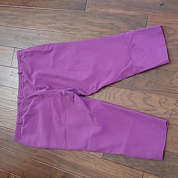 Calvin Klein Purple Cropped Pants size 22W - Picture 2 of 8